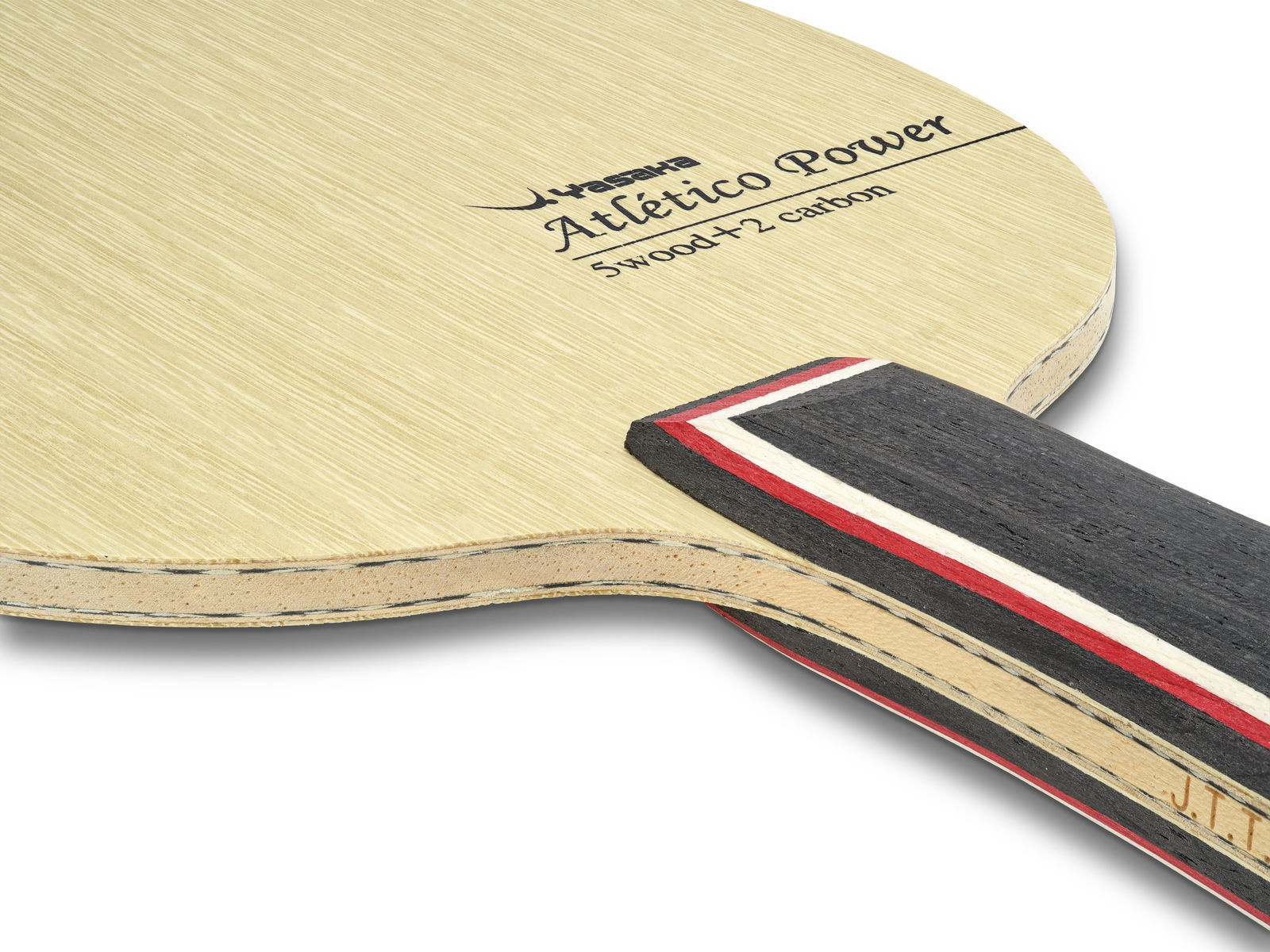 Atletico Power: 5+2 inner carbon blade, aramid fiber combined with a thicker core for maximum power and precision.